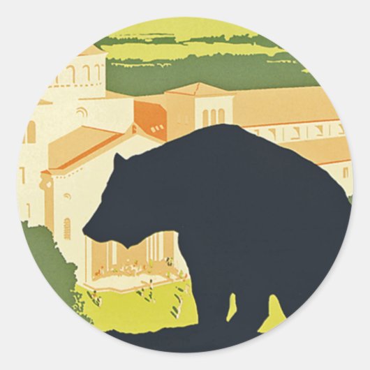 California State Fair Ronde Sticker (Voorkant)