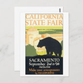 California State Fair Sacramento Briefkaart (Voorkant / Achterkant)