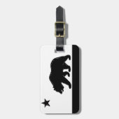 California State flag beer symbol bagagelabel (Voorkant verticaal)