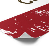 California State Flag Chico Poster (Hoek)