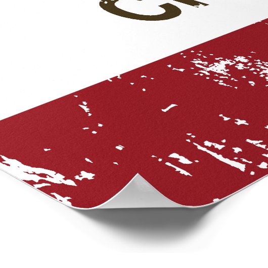 California State Flag Chico Poster (Hoek)