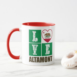 California State Flag Heart Altamont Mok