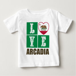 California State Flag Heart Arcadia