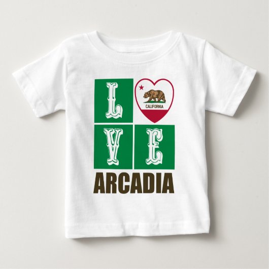 California State Flag Heart Arcadia (Voorkant)