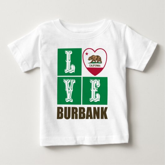 California State Flag Heart Burbank (Voorkant)