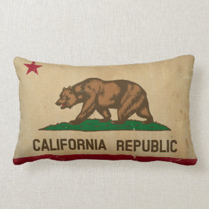 California State Flag Kussen
