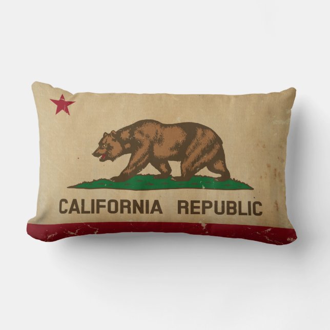 California State Flag  Kussen (Voorkant)