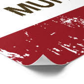 California State Flag Murrieta Poster (Hoek)