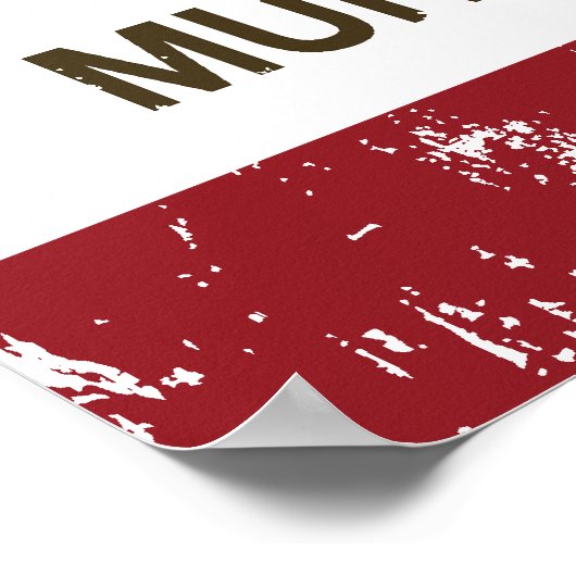 California State Flag Murrieta Poster (Hoek)