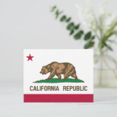 California State Flag.png Briefkaart (Staand voorkant)