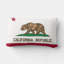 California State Flag Print Patriottisch