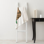 California State Flag Print Patriottisch Sherpa Deken (In situ)