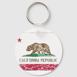 California State Flag  Sleutelhanger