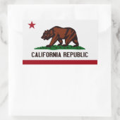 California State Flag Sticker (Tas)