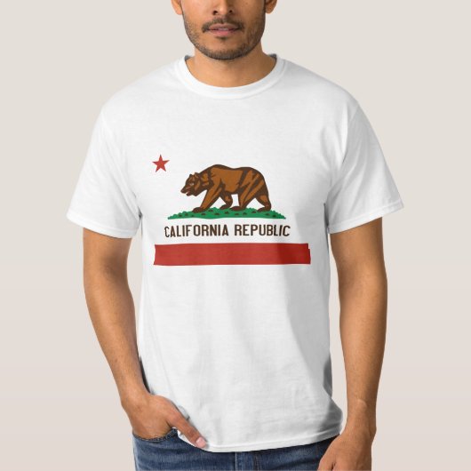 California State Flag T shirt (Voorkant)