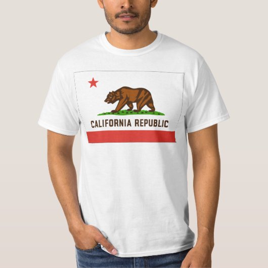 California State Flag T Shirt (Voorkant)