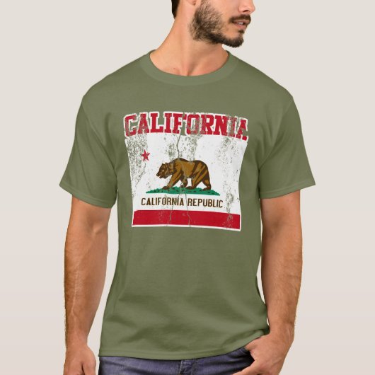 California State Flag T-shirt (noodlijdend) (Voorkant)