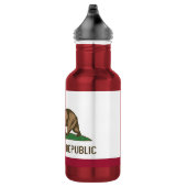 California State Flag Vrijheidsfles Waterfles (Rechts)