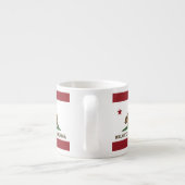 California State Flag Walnut Creek Espresso Kop (Achterkant)