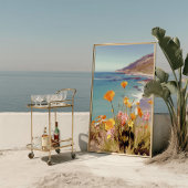 California State Flower Poppies Art print