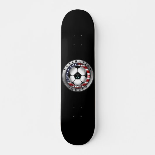 California State Generation X American Soccer Persoonlijk Skateboard (Voorkant)