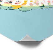 California State Illustrated Map Poster (Hoek)