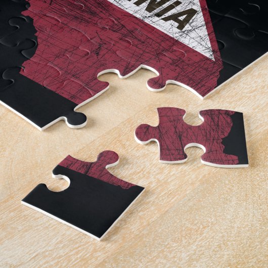 California State Map - Cali Beer Legpuzzel (Zijkant)