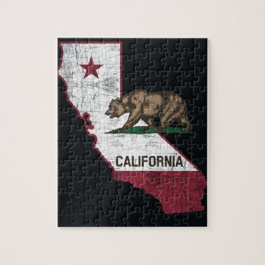 California State Map - Cali Beer Legpuzzel (Verticaal)