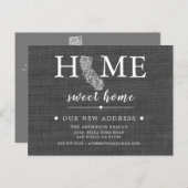 CALIFORNIA State Moving Announcement Post Kaart (Voorkant / Achterkant)