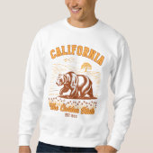 California State Pride – Bear & Wildflower Trui (Voorkant)