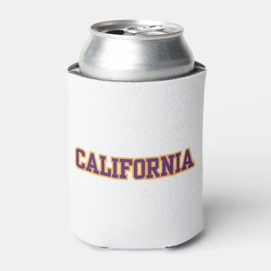 California State Pride Custom Blikjeskoeler (Blikje Voorkant)