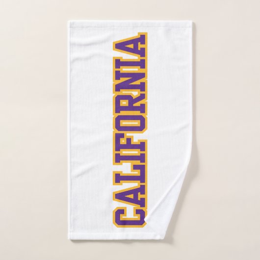 California State Pride Custom Handdoek (Handdoek)