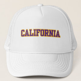 California State Pride Custom Trucker Pet