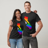 California State Pride LGBTQ Progress Pride T-shirt (Unisex)