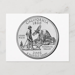California State Quarter Briefkaart
