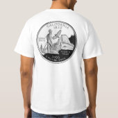California State Quarter T-shirt (Achterkant)