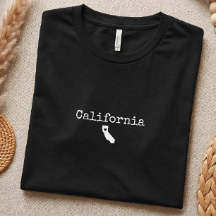 California State Retro Toerist Eenvoudig T-shirt