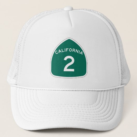 California State Route 2 Trucker Pet (Voorkant)
