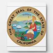 California State Seal Fotoplaat (Voorkant)