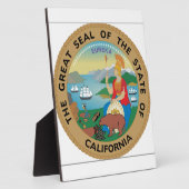 California State Seal Fotoplaat (Zijkant)