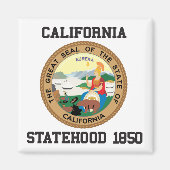 California State Seal Magneet (Voorkant)