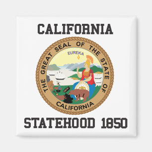 California State Seal Magneet
