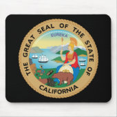 California State Seal Mousepad Muismat (Voorkant)