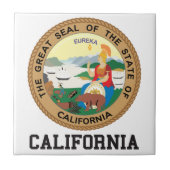 California State Seal Tegeltje (Voorkant)