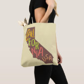 California State  Style Text Logo Tote Bag (Dichtbij)