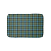 California State Turquoise en Moss Green Tartan Badmat (Voorkant)