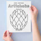 California State Vegetable Flyer (Hand)