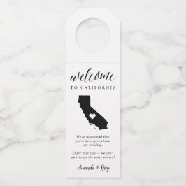 California State Wedding Welkom Flessenhanger