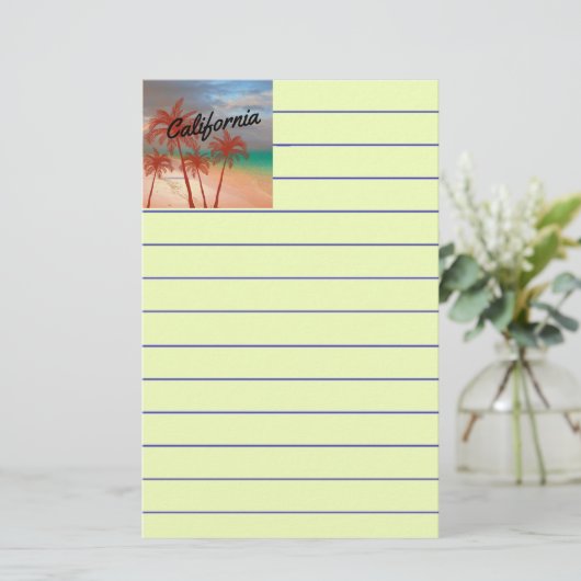 California Stationery Briefpapier (Staand voorkant)