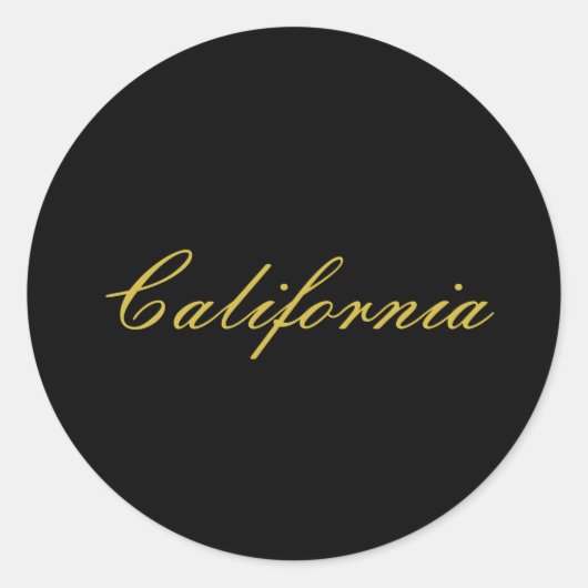 California Sticker (Voorkant)